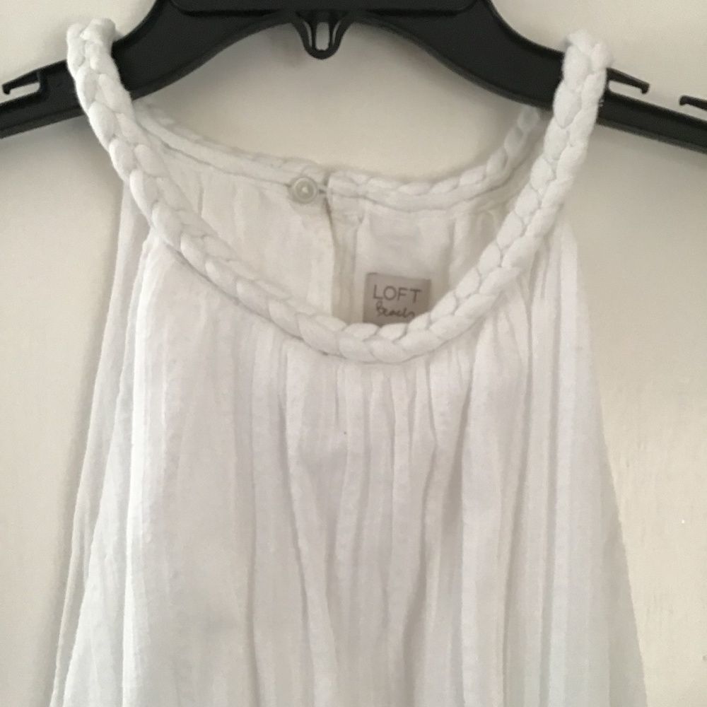 NWOT Loft Halter Rope Maxi Dress Size XL - Picture 5 of 6